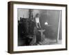 Female Blacksmith-null-Framed Photographic Print