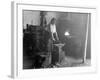 Female Blacksmith-null-Framed Photographic Print