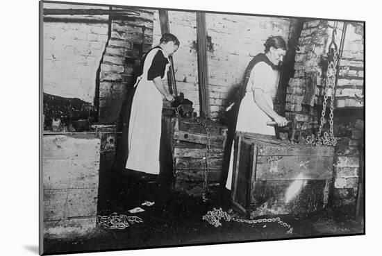 Female Blacksmiths-null-Mounted Photographic Print