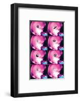 Female Brain-null-Framed Art Print