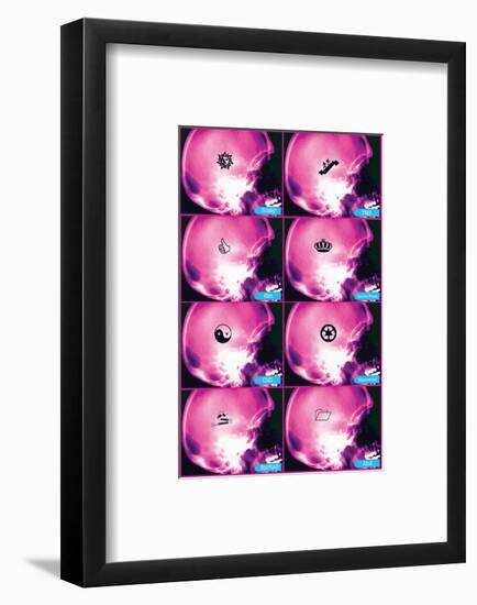 Female Brain-null-Framed Art Print