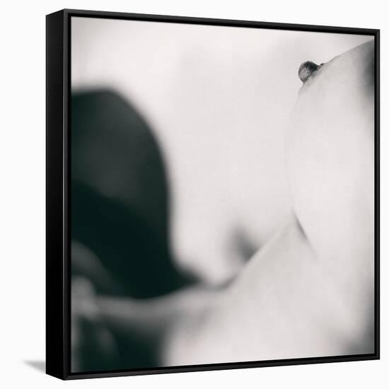 Female Breast-Rory Garforth-Framed Stretched Canvas