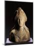 Female Bust in Terracotta from Illyria, 3rd Century BC-null-Mounted Giclee Print