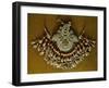 Female Chest Decoration in Silver-Gilt, Coral and Turquoise from Uzbekistan-null-Framed Giclee Print