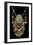 Female Chest Decoration in Silver-Gilt, Coral and Turquoise from Uzbekistan-null-Framed Giclee Print