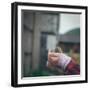 Female Child Outdoors-Clive Nolan-Framed Photographic Print