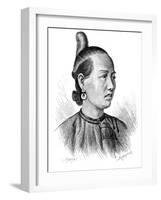 Female Coiffure, Swatow, C1890-Barbant-Framed Giclee Print