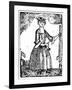 Female Continental Soldier-null-Framed Giclee Print