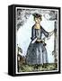 Female Continental Soldier-null-Framed Stretched Canvas