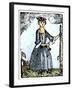 Female Continental Soldier-null-Framed Giclee Print