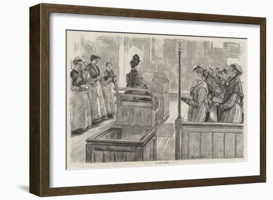 Female Convict Life at Woking-Charles Paul Renouard-Framed Giclee Print