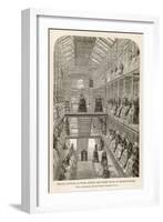 Female Convicts During the Silent Hour at Brixton Prison London-null-Framed Art Print