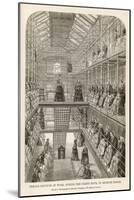 Female Convicts During the Silent Hour at Brixton Prison London-null-Mounted Art Print