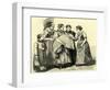 Female Costumes in Appenzell Switzerland-null-Framed Giclee Print