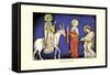 Female Costumes-H. Shaw-Framed Stretched Canvas