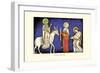 Female Costumes-H. Shaw-Framed Art Print