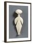 Female Cycladic Figure of the Kilia Type (Stargazer)-null-Framed Photographic Print