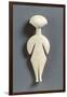 Female Cycladic Figure of the Kilia Type (Stargazer)-null-Framed Photographic Print