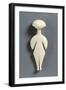 Female Cycladic Figure of the Kilia Type (Stargazer)-null-Framed Photographic Print