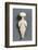 Female Cycladic Figure of the Kilia Type (Stargazer)-null-Framed Photographic Print