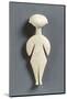 Female Cycladic Figure of the Kilia Type (Stargazer)-null-Mounted Photographic Print