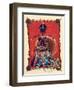 Female Dance Procession, 2003-Oglafa Ebitari Perrin-Framed Giclee Print