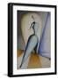 Female Dancer - the Gesture, 1922-23-Oskar Schlemmer-Framed Giclee Print