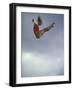 Female Diver Flying Through the Air, California, USA-Paul Sutton-Framed Photographic Print