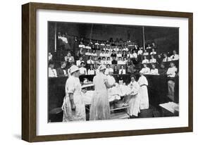 Female Doctors in Training-null-Framed Art Print