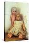 Female Dolls-Den Reader-Stretched Canvas