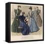 Female Dress of 1896-Philip Talmage-Framed Stretched Canvas