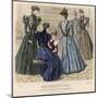 Female Dress of 1896-Philip Talmage-Mounted Art Print