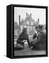 Female Dutch Corporal, French Sailor and British Soldier Having a Picnic-null-Framed Stretched Canvas