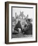 Female Dutch Corporal, French Sailor and British Soldier Having a Picnic-null-Framed Photographic Print