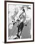 Female Engineering Cadet Adjusting Wind Director Indicator at Rensselaer Polytechnic Institute-Walter Sanders-Framed Photographic Print