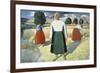 Female Farmers-Kasimir Malevich-Framed Giclee Print