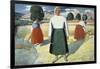 Female Farmers-Kasimir Malevich-Framed Giclee Print