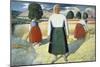 Female Farmers-Kasimir Malevich-Mounted Giclee Print