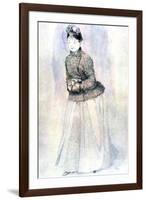 Female Figure, 20th Century-Pierre-Auguste Renoir-Framed Giclee Print