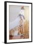 Female Figure, Akrotiri Fresco, Thera-null-Framed Giclee Print