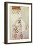 Female Figure, Fresco from Akrotiri, Thera-null-Framed Photographic Print
