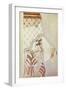 Female Figure, Fresco from Akrotiri, Thera-null-Framed Photographic Print