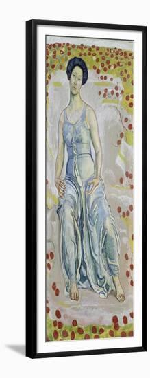 Female Figure from the Composition 'Heilige Stunde' (Holy Hour), 1910-Ferdinand Hodler-Framed Giclee Print