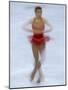 Female Figure Skater Preforming a Spin-null-Mounted Photographic Print