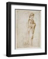 Female Figure Walking to Right-Raphael-Framed Giclee Print