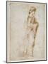 Female Figure Walking to Right-Raphael-Mounted Giclee Print