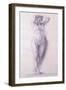 Female Figure with Arms Raised-Antonio Canova-Framed Giclee Print