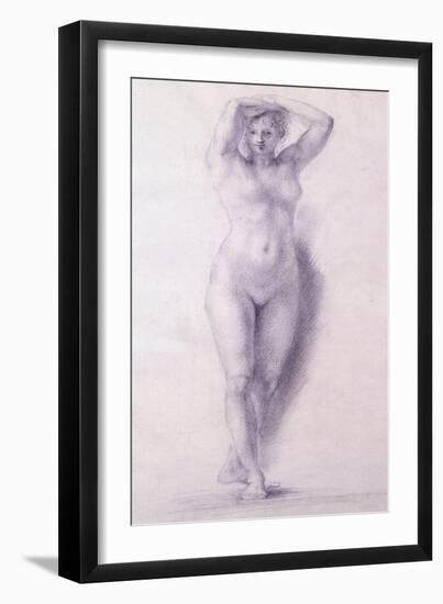 Female Figure with Arms Raised-Antonio Canova-Framed Giclee Print