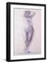 Female Figure with Arms Raised-Antonio Canova-Framed Giclee Print