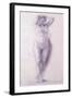 Female Figure with Arms Raised-Antonio Canova-Framed Giclee Print